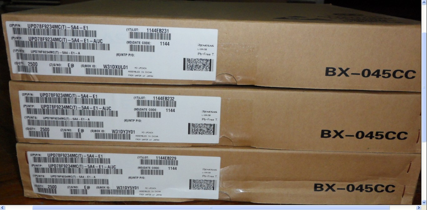 UPD78F9234MC(T)-5A4- 
PI: